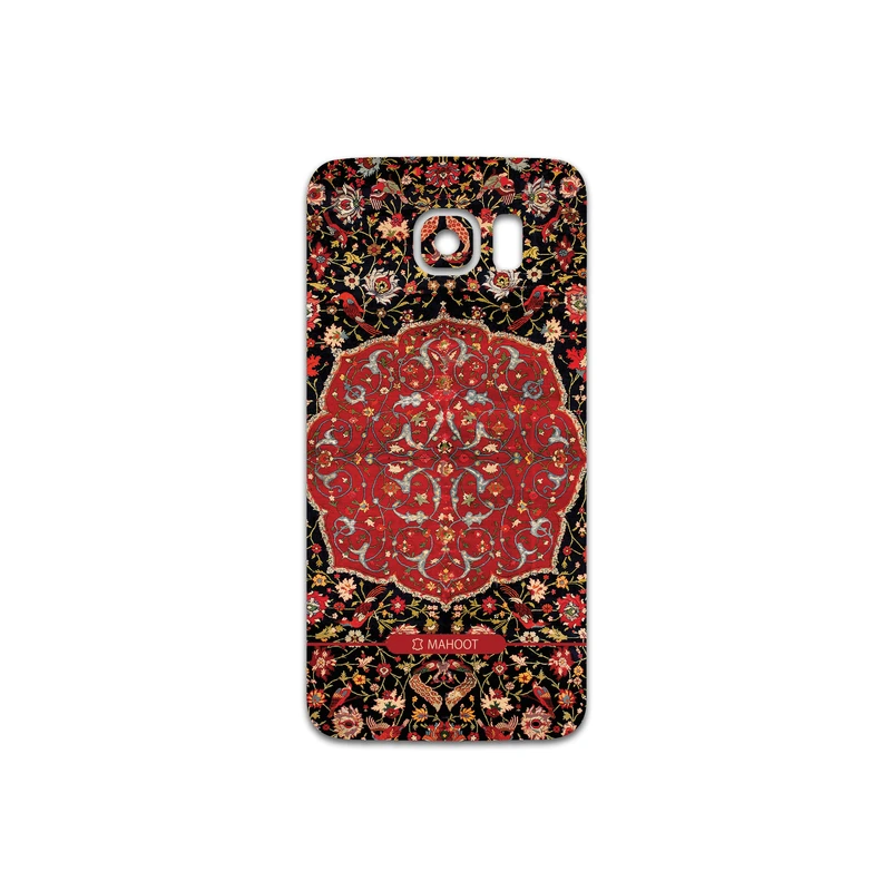 برچسب پوششی ماهوت مدل Persian-Carpet-Red مناسب برای گوشی موبایل سامسونگ Galaxy S6