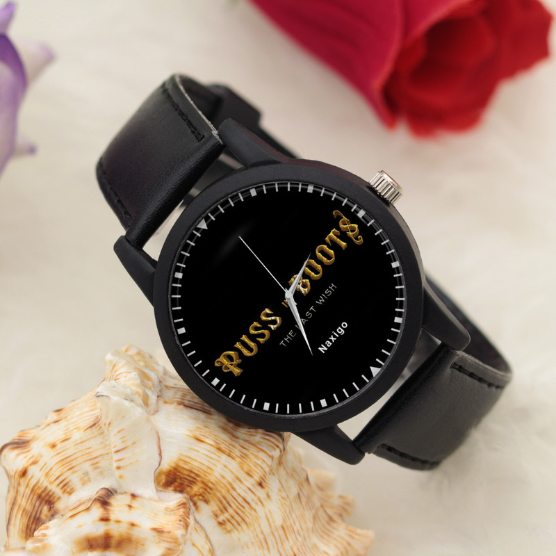 ساعت مچی عقربه ای ناکسیگو مدل Puss in Boots The Last Wish کد LF14015 ساعت مچی عقربه ای ناکسیگو مدل Puss in Boots The Last Wish کد LF14015