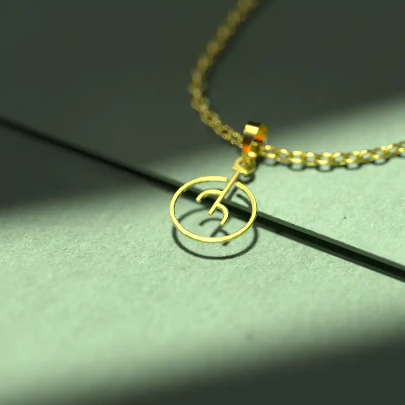 گردنبند طلا 18 عیار زنانه مدوپد مدل درخت کد D3-1-1241