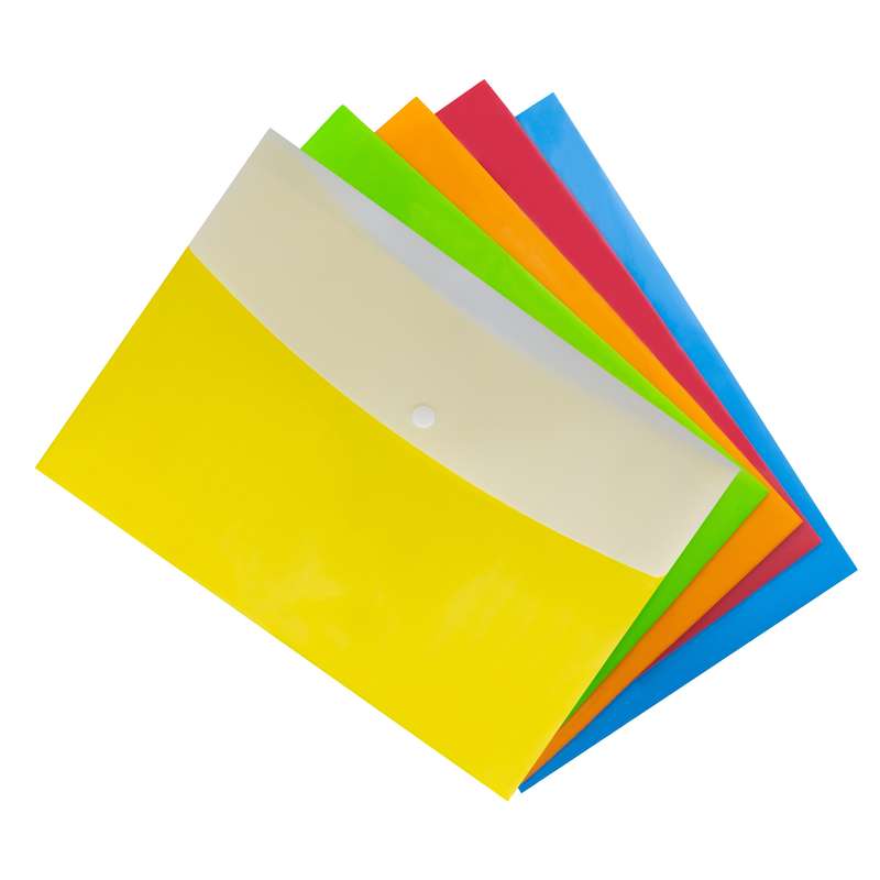 پوشه دکمه دار مدل جیب دار بسته 5 عددی پوشه دکمه دار مدل جیب دار بسته 5 عددی