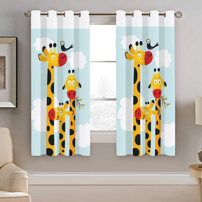 پرده نیروانا طرح  کودک مدل هازان کد 4088 سایز 140×200 سانتی متر