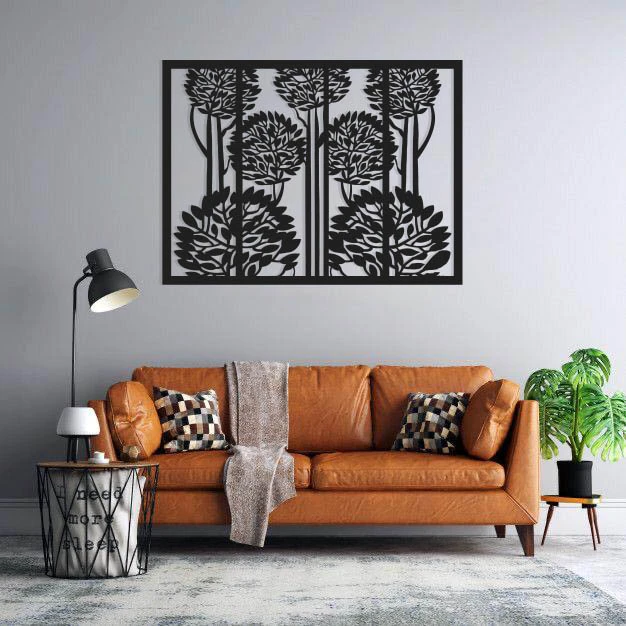 استیکر دیواری طرح درختان 