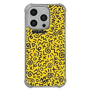 AKAM AMC-WTA15PRO-DOODLE3 Cover For Apple iPhone 15 Pro