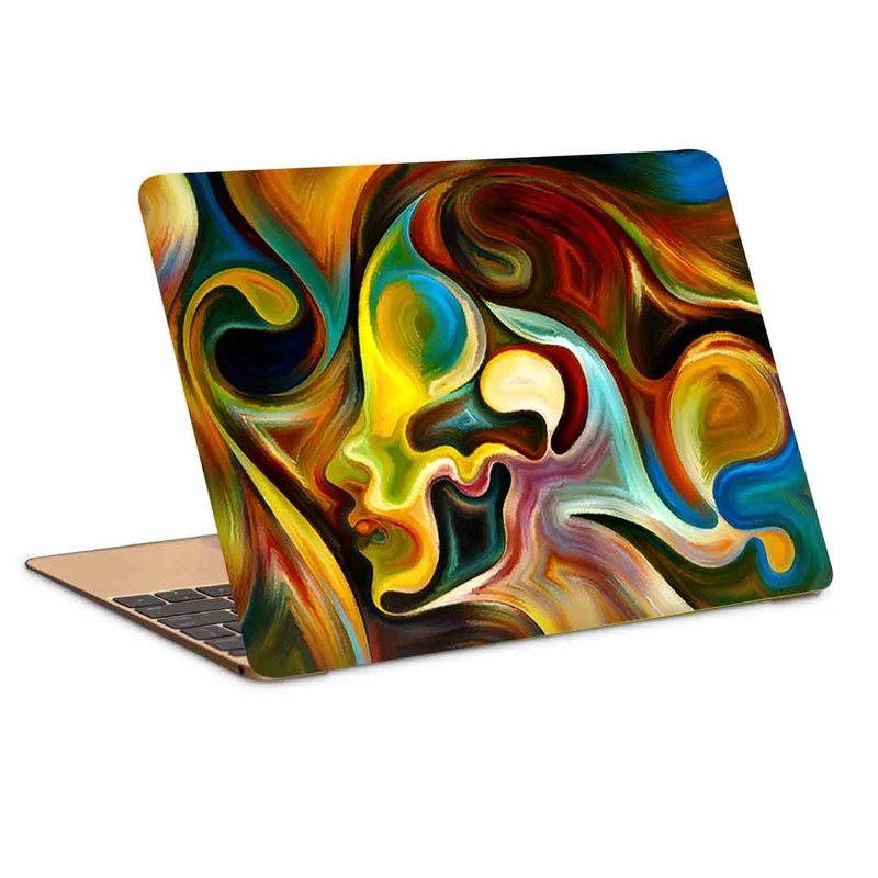 استیکر لپ تاپ مدل woman oil painting 10 کد c-992 مناسب برای لپ تاپ 15.6 اینچ