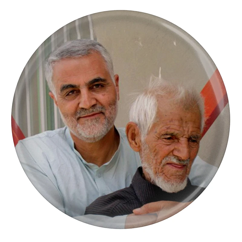 مگنت طرح سپهبد شهید حاج قاسم سلیمانی مدل S12226