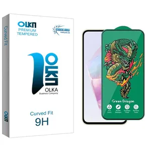Cooling Olka Green_Dragon Screen Protector For Samsung  Galaxy A35