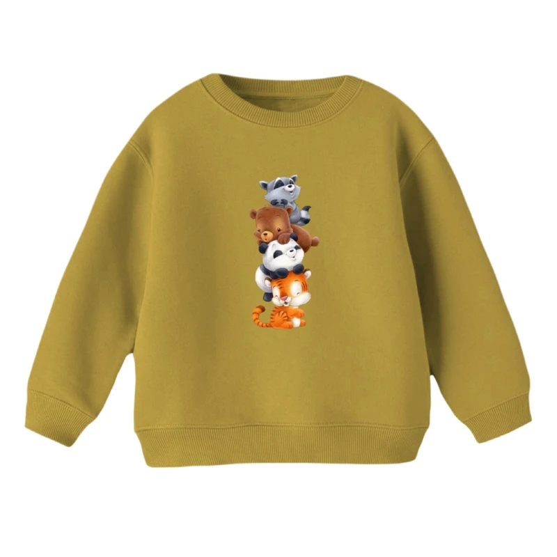سویشرت بچگانه مدل حیوانات بامزه کد 001