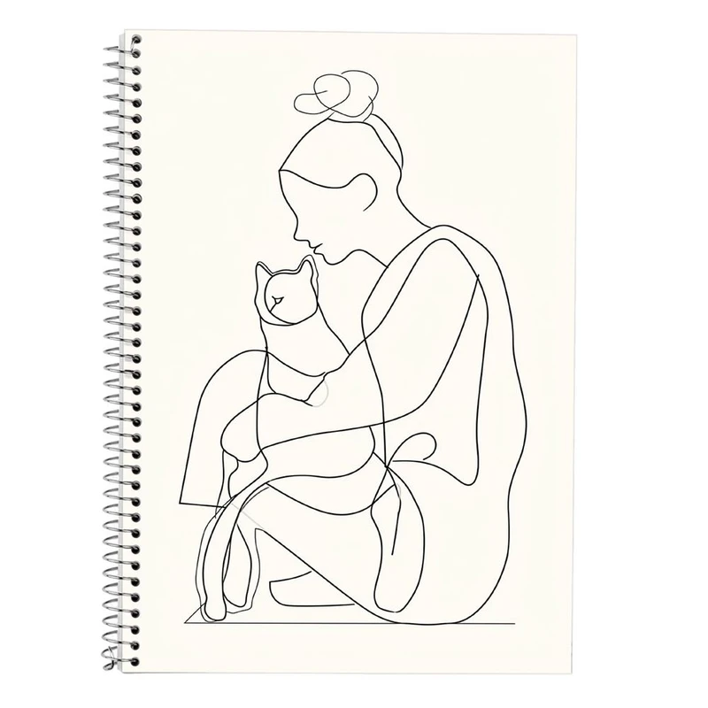 دفتر لغت 50 برگ مدوپد طرح موجودات فانتزی کد DF17058