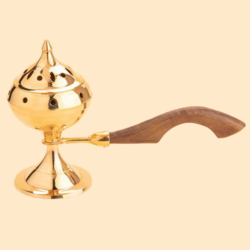 اسپند دود کن برنجی مدل کرو 5005