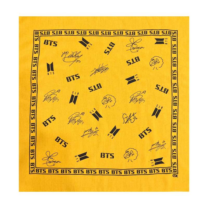 دستمال سر و گردن مدل BTS G04