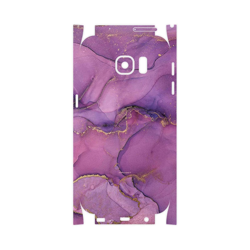 برچسب پوششی ماهوت مدل Purple Marble-FullSkin مناسب برای گوشی موبایل سامسونگ Galaxy S7