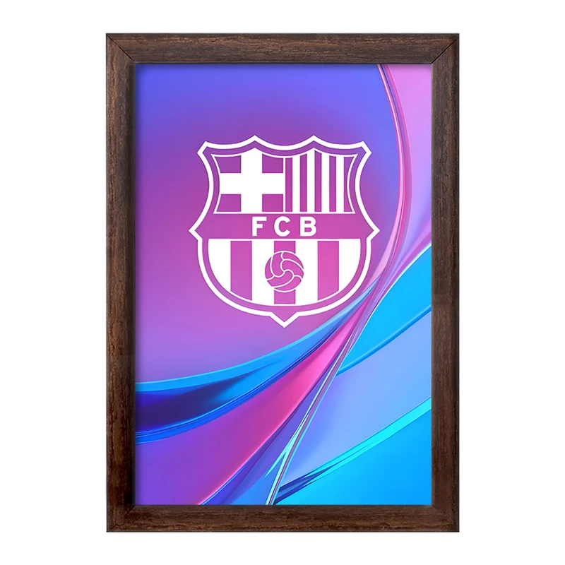 تابلو خندالو طرح بارسلونا (Barcelona) کد F6866