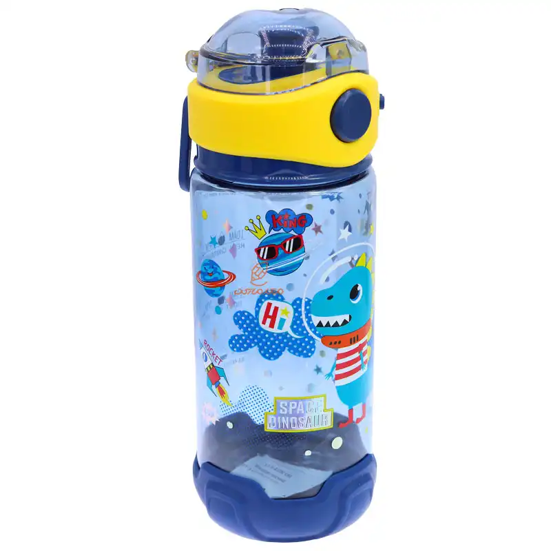 قمقمه اسكول فنس مدل دايناسور فضايي گنجايش 0.55 ليتر