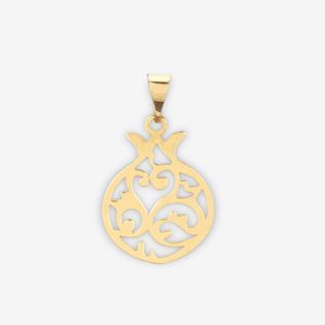 آویز گردنبند طلا 18 عیار زنانه مایا ماهک طرح انار کد MM0341