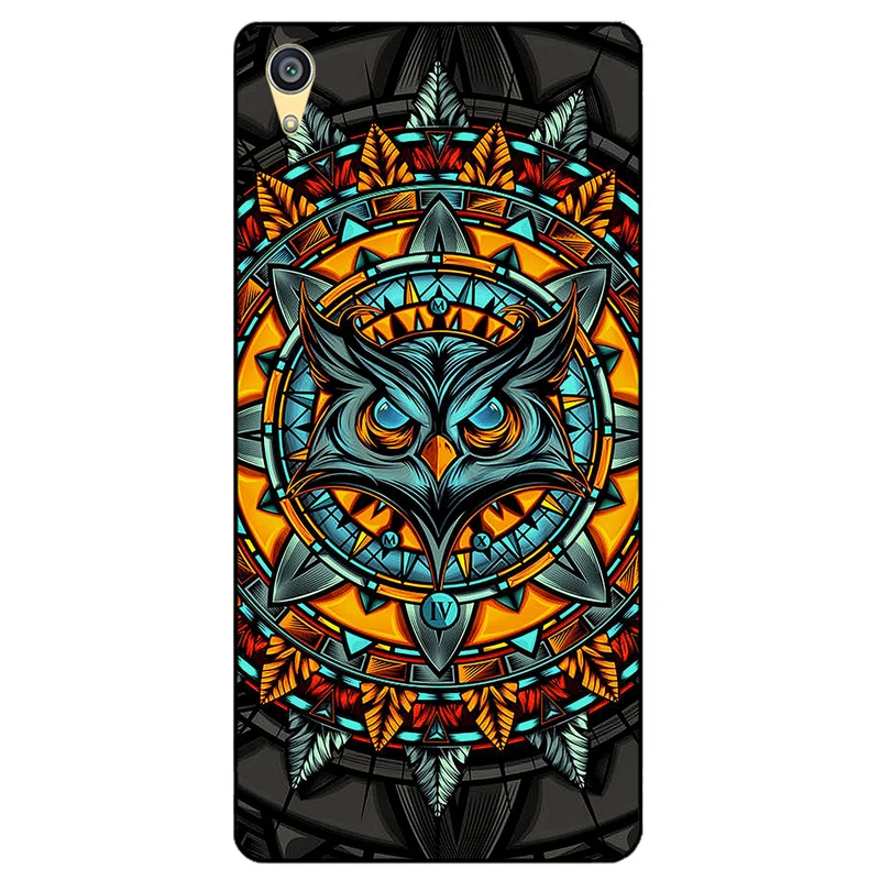 کاور مگافون طرح جغد مدل 1903 مناسب برای گوشی موبایل سونی Xperia E5 