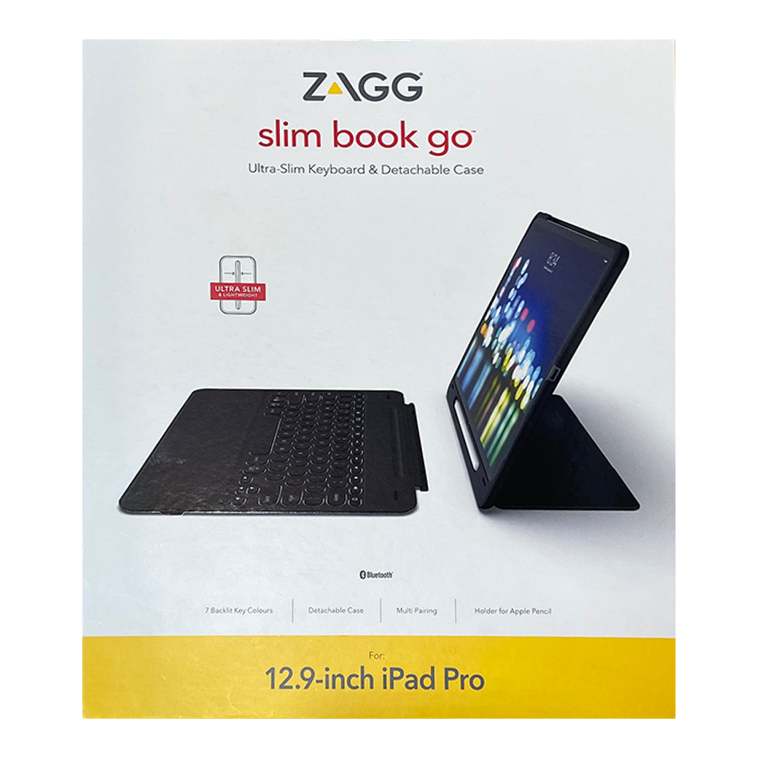 zagg slim book go ipad pro 12.9 2020