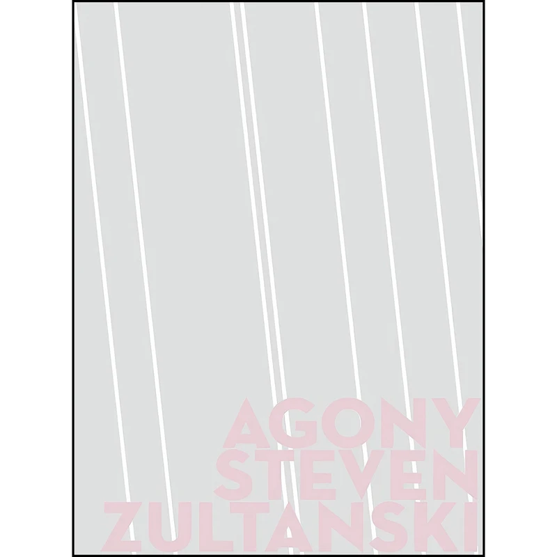 کتاب Agony  اثر Steven Zultanski انتشارات Bookxhug Press