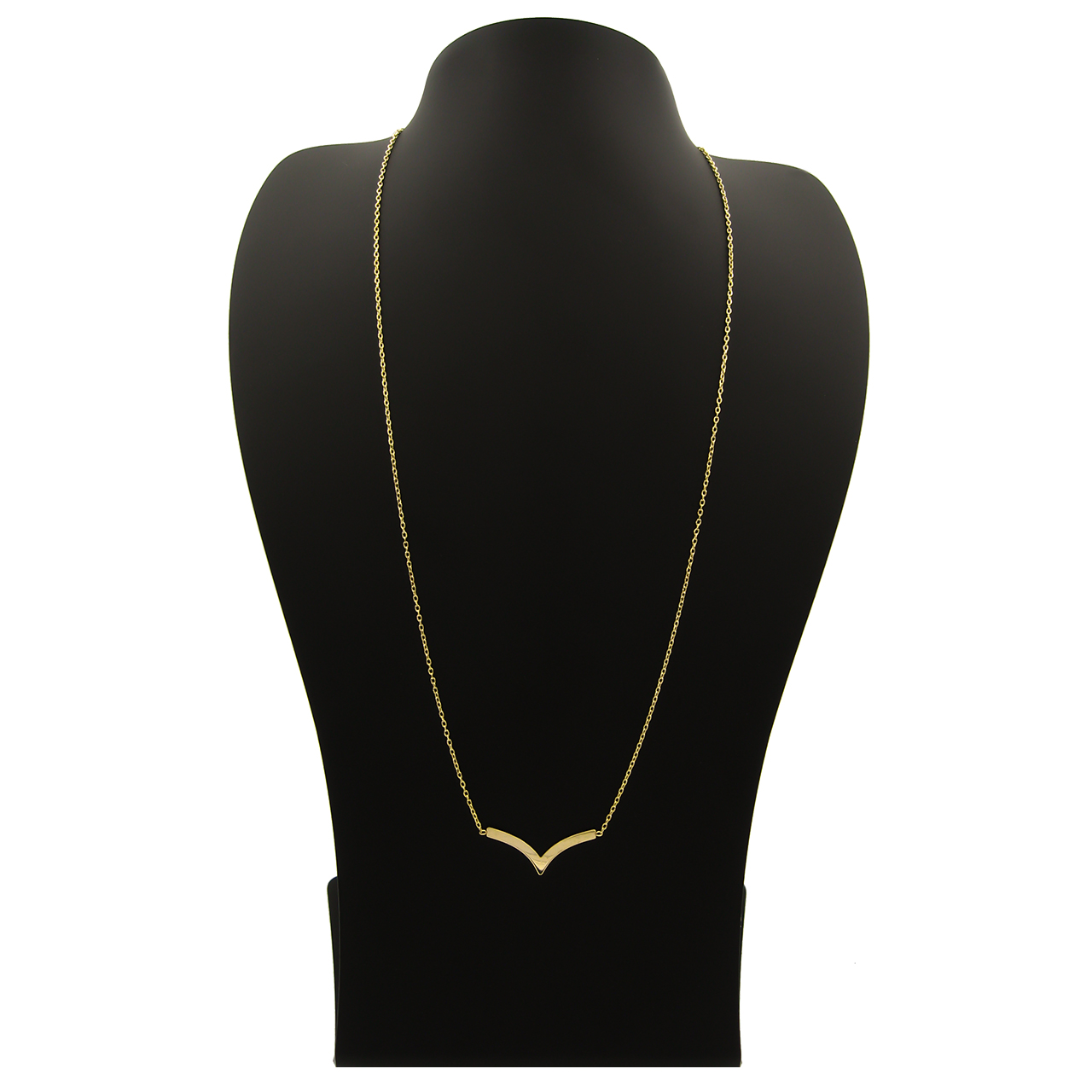 گردنبند طلا 18 عیار زنانه کاپانی کد KN014 -  - 2