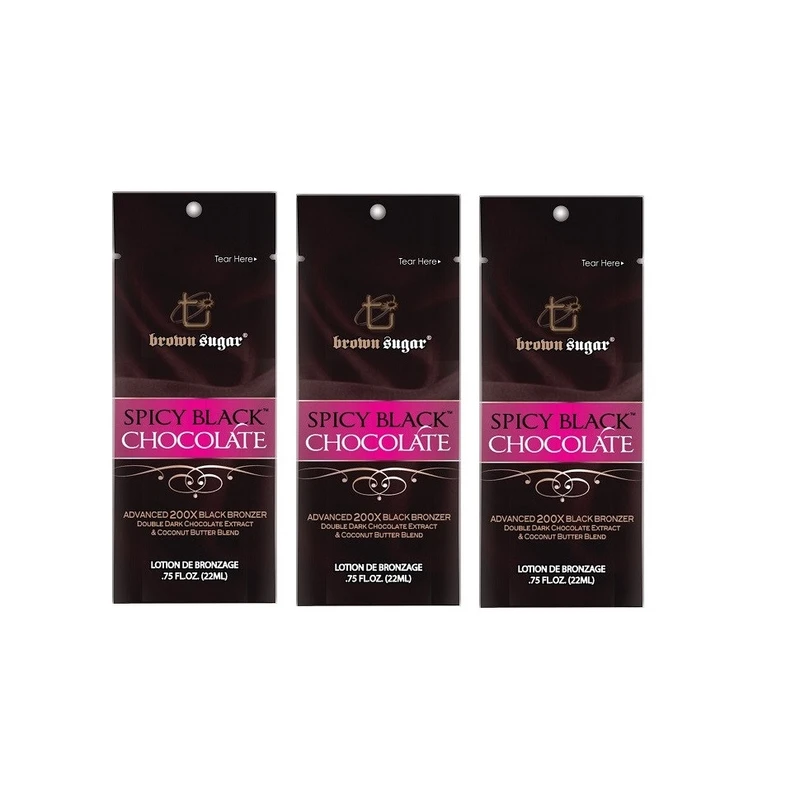 لوسیون سولاریوم براون شوگر مدل spicy حجم 22 میلی لیتر بسته 3 عددی
