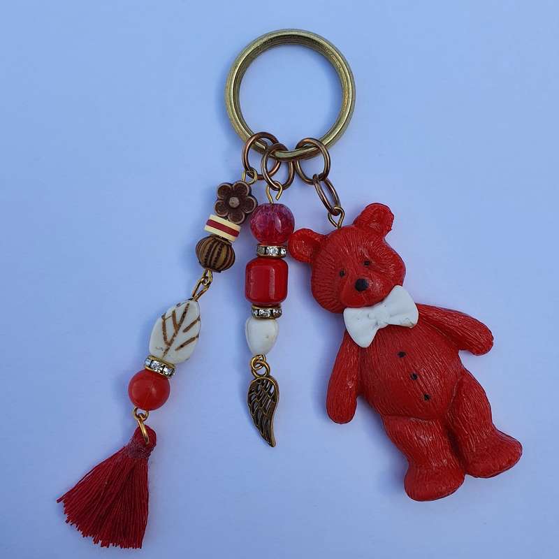 جاکلیدی دخترانه مدل خرسی