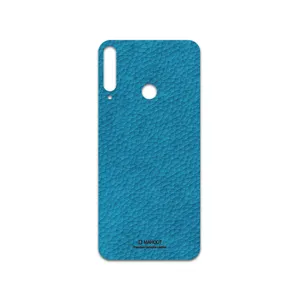 MAHOOT Blue-Leather Cover Sticker for Huawei Y7p