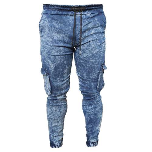 شلوار جین مردانه مدل اسلش کد AR575