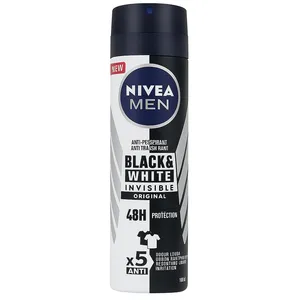 اسپری ضد تعریق مردانه نیوا مدل Black White حجم 150 میلی لیتر