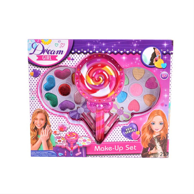 ست اسباب بازی لوازم آرایشی طرح آبنبات مدل MAKE-UP SET کد 257