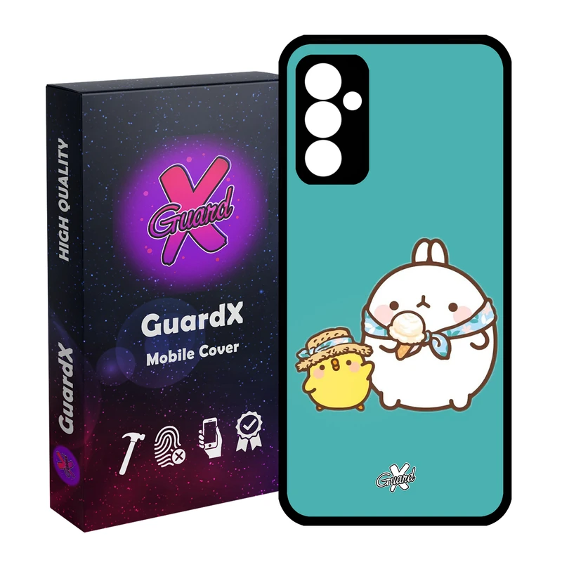 کاور گارد ایکس طرح مولانگ مدل Glass10312 مناسب برای گوشی موبایل سامسونگ Galaxy A34 / A34 5G