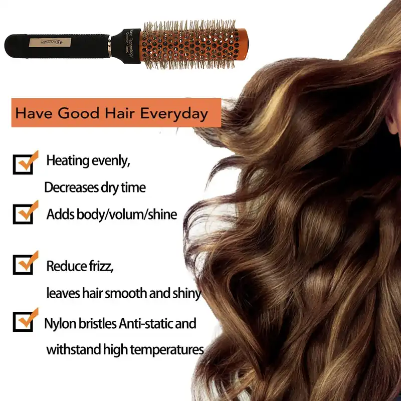 برس مو ایفوریا مدل Nano Technology Ceramic lonic کد 32