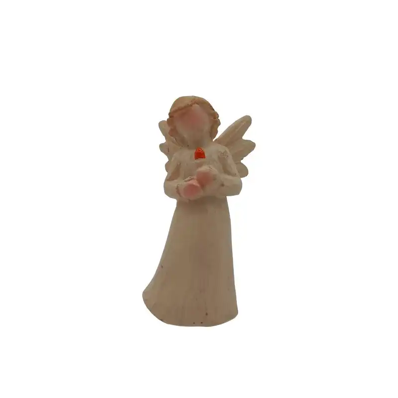 مجسمه مدل فرشته و شمع