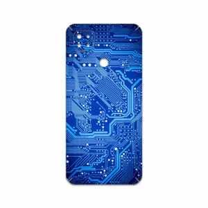 MAHOOT Blue Printed Circuit Board Cover Sticker for Xiaomi Redmi 9C NFC
