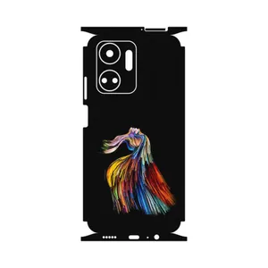 MAHOOT Rainbow Hair Digital Art-FullSkin Cover Sticker for Honor X7a