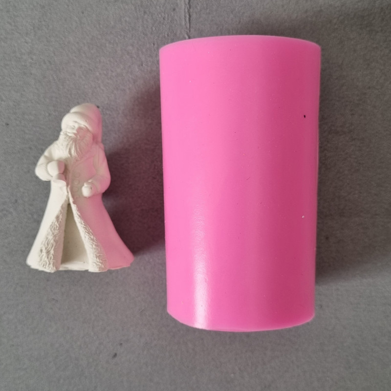 قالب شمع مدل بابانوئل پالتوپوش کد 06cm