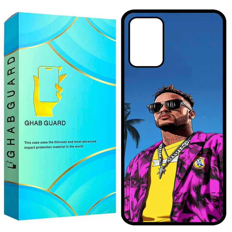 کاور قاب گارد طرح نیمار مدل GCHPA324 مناسب برای گوشی موبایل سامسونگ Galaxy A32 4G