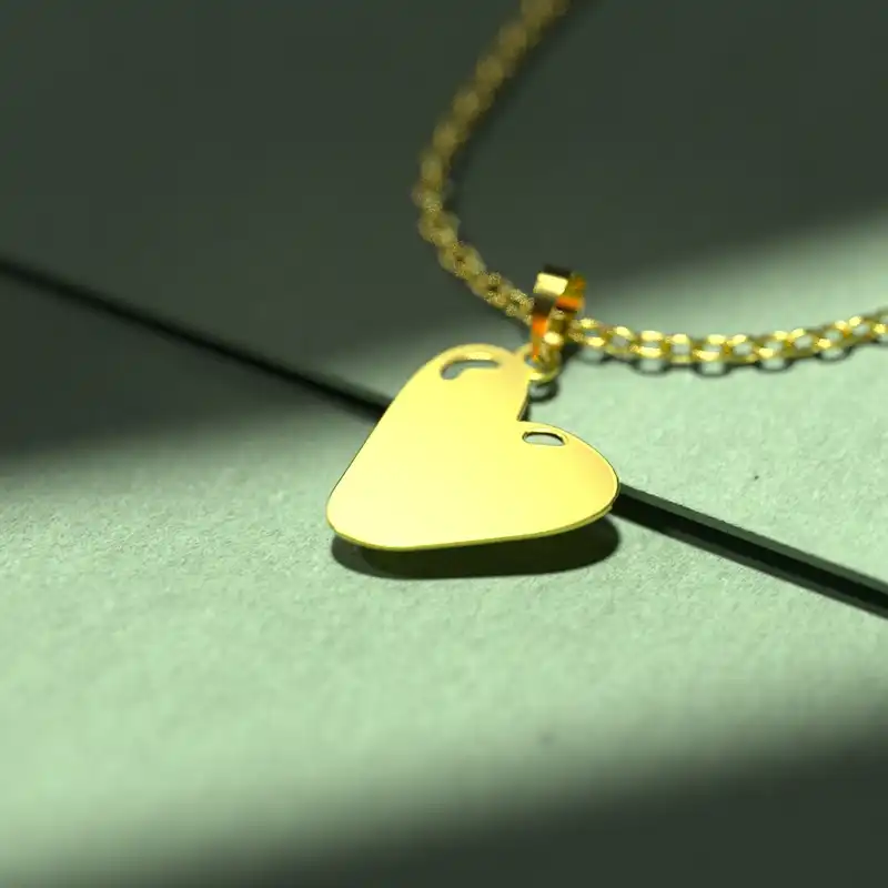 گردنبند طلا 18 عیار زنانه مدوپد مدل گل کد CA10800