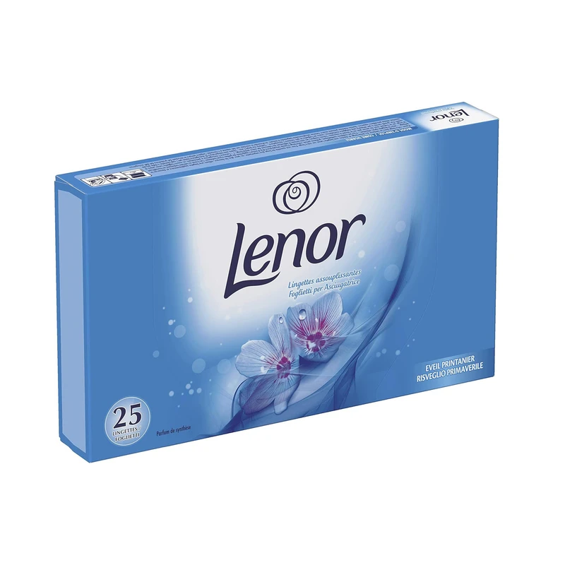 دستمال خوشبو کننده لباس لنور مدل SPRING بسته 25 عددی