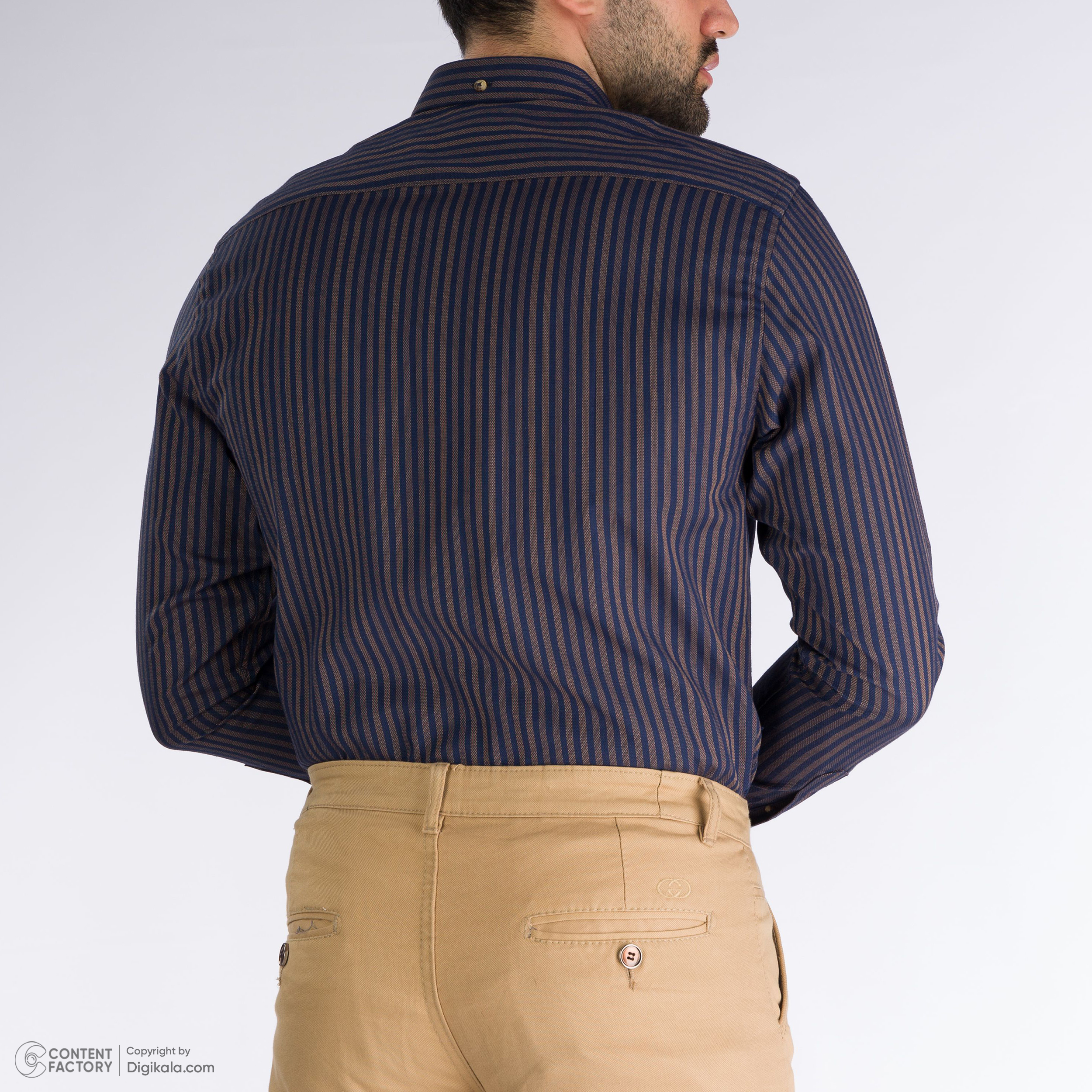 پیراهن آستین بلند مردانه پاتن جامه مدل 402721020215539 -  - 12