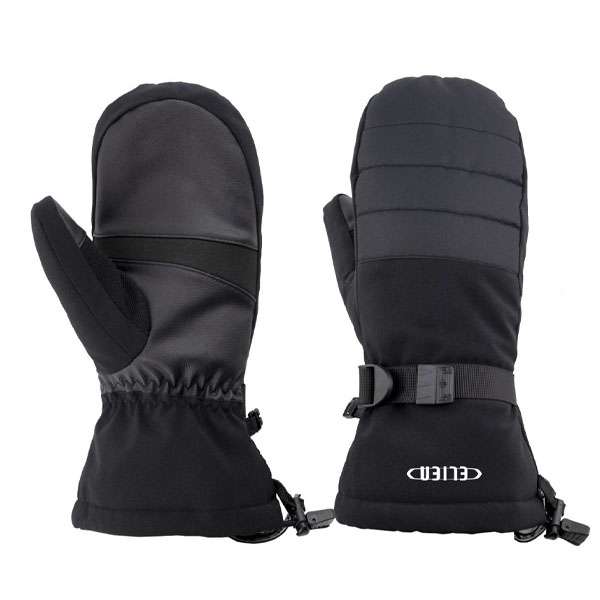 دستکش اسکی الین مدل GL-1 BLACK SKI & SNOWBOARD MITTEN GLOVE