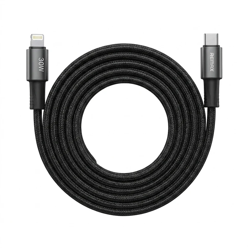 کابل تبدیل USB-C به لایتنینگ ریمکس مدل  CB-25 C-L طول 1.2 متر