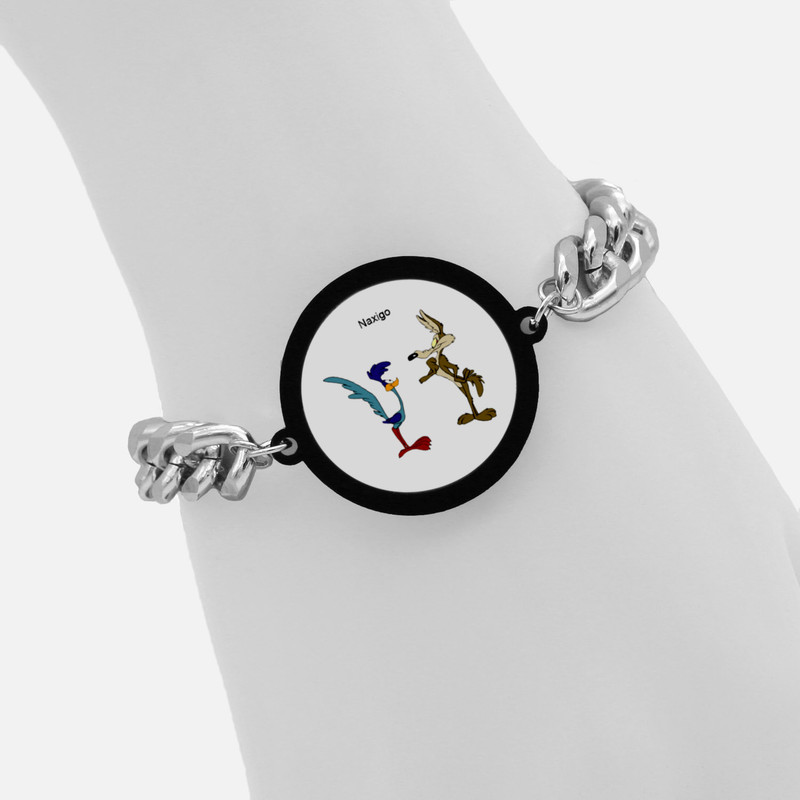 دستبند ناکسیگو مدل کایوت و رودرانر کد BZ7716 دستبند ناکسیگو مدل کایوت و رودرانر کد BZ7716