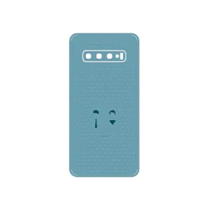 MAHOOT Minimal Miss and Mister Cover Sticker for Samsung Galaxy S10