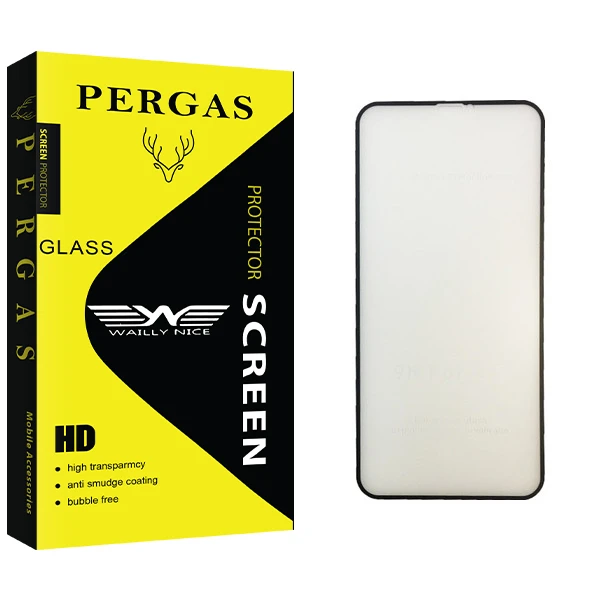 محافظ صفحه نمایش وایلی نایس مدل Pergas Glass مناسب برای گوشی موبایل اپل Iphone XS Max