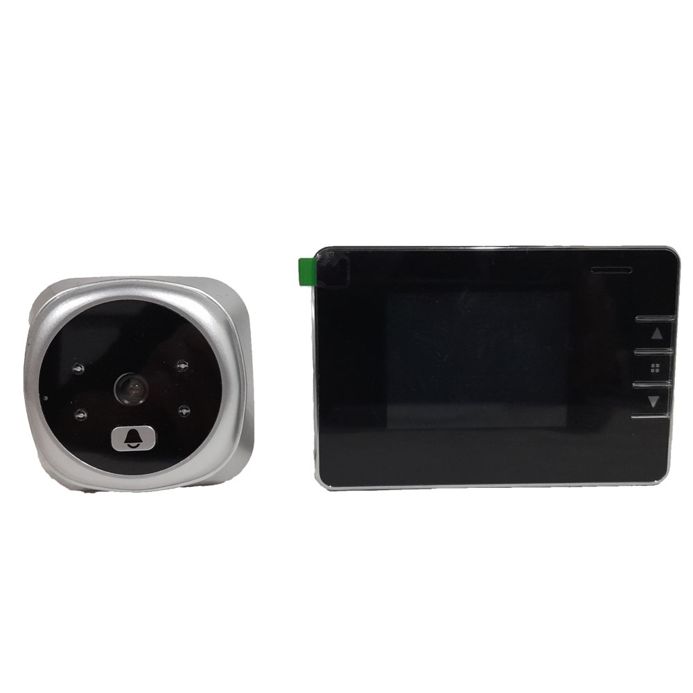 چشمی دیجیتال درب مدل AC-MONITOR DOORBELL مجموعه 2 عددی