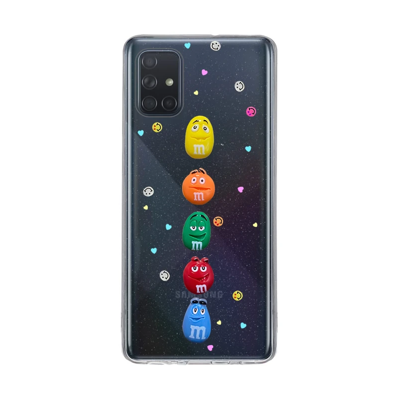 کاور دکین مدل FNY طرح شکلات مناسب برای گوشی موبایل سامسونگ Galaxy A71