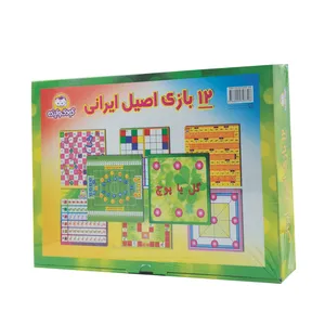بازی فکری کودک و آینده مدل 12 بازی اصیل ایرانی کد 500 