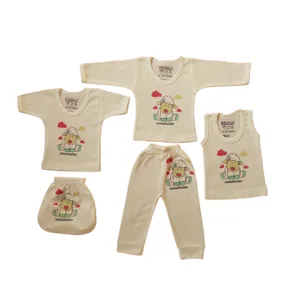 ست 5 تکه لباس نوزادی مدل بره ناقلا