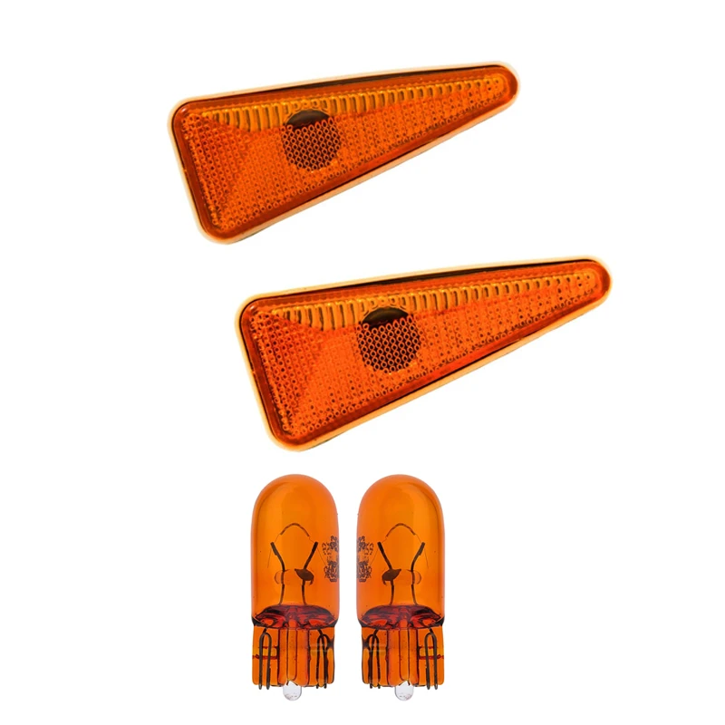 چراغ گلگیر خودرو آراکس یدک مدل AY-4810 مناسب برای پراید به همراه لامپ مجموعه 4 عددی