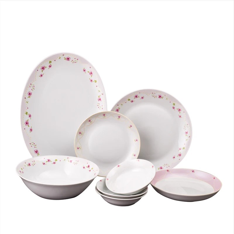 سرویس غذاخوری 26 پارچه 6 نفره مقصود مدل دوروتی