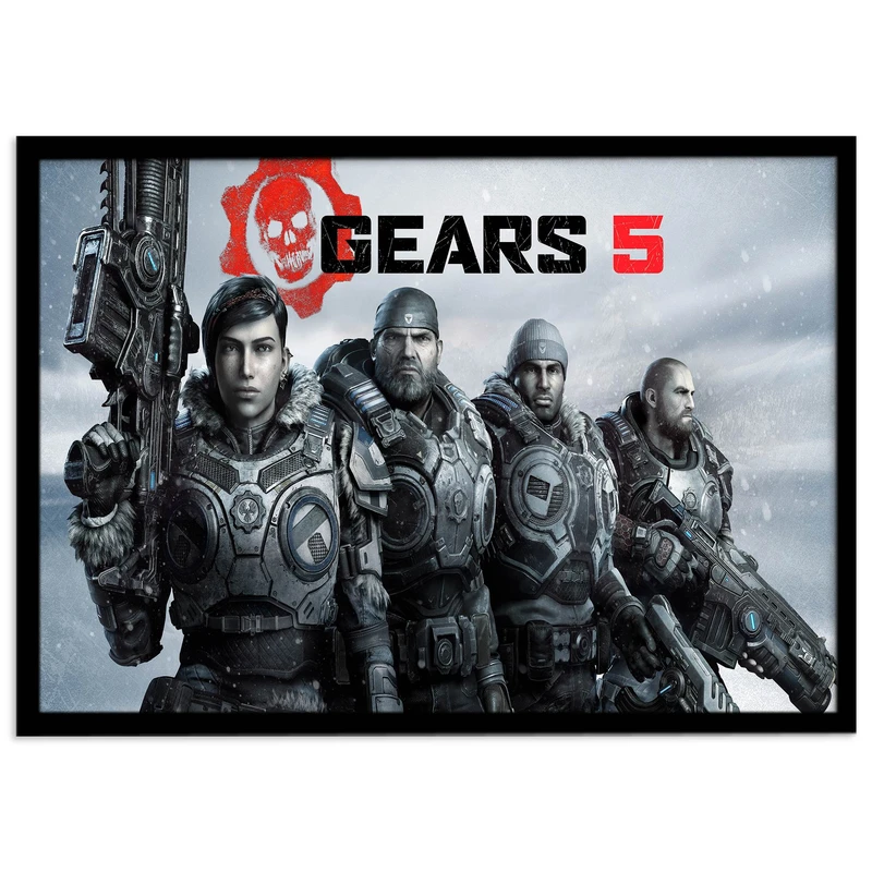 تابلو نوری بکلیت مدل طرح بازی گیمنت Gear-5 مدل چراغدار B-s1405